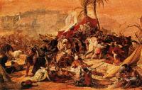 Francesco Hayez - The Seventh Crusade against Jerusalem